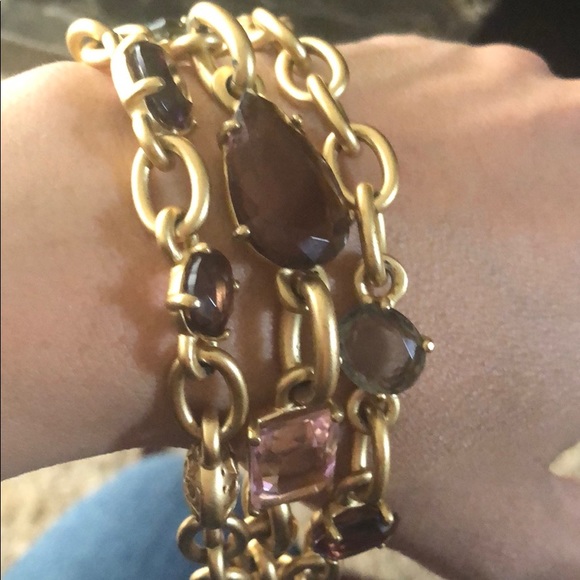 Coach STUNNING multi strand /gem bracelet!FIRM PRICE. Not accepting any offers. - Picture 1 of 7